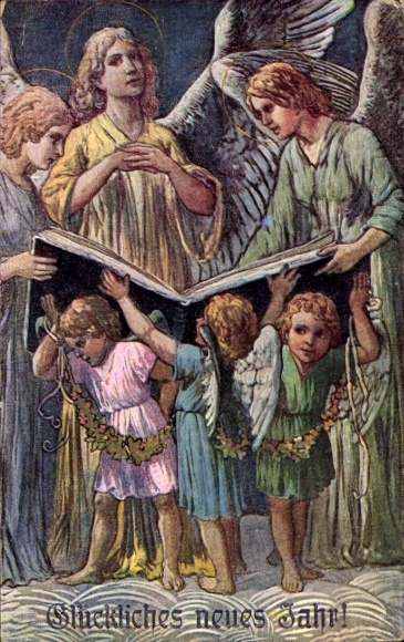 Happy New Year, angel, book