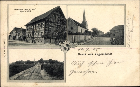 PC Legelshurst Willstätt in Baden, Inn zur Krone, street sections