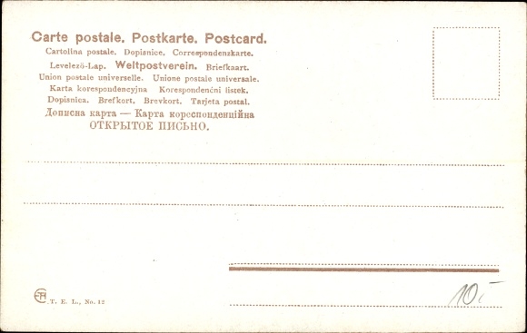 Postcard Kiel, Imperial Navy at diving exercise