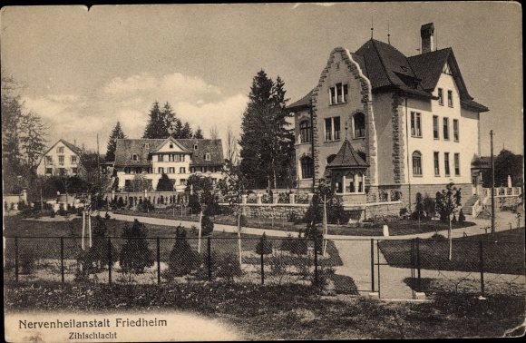 KP Zihlschlacht Sitterdorf, kanton Thurgau, szpital psychiatryczny we Friedheim