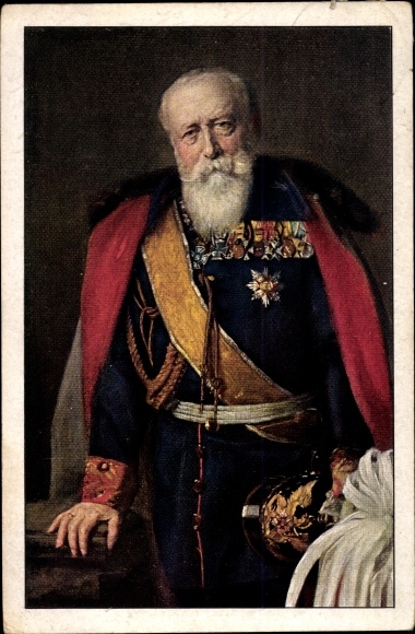 Artysta KP Prorok, Otto, Wielki Książę Friedrich von Baden, Portret, Mundur, Order