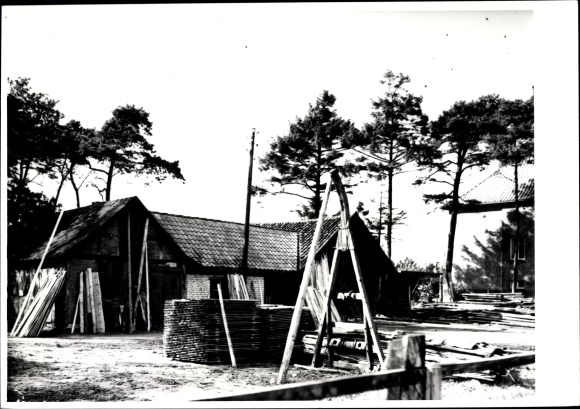 Photo Garstedt in Lower Saxony, old wage sawmill, Ulzburger Straße, 1950