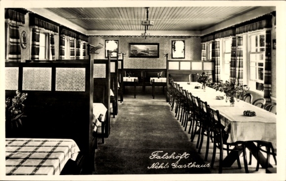 Ak Falshöft Nieby an der Ostsee, Gasthaus