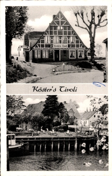 KP Hamburg Harburg Cranz, Köster's Tivoli, wł. Hedwig Beck