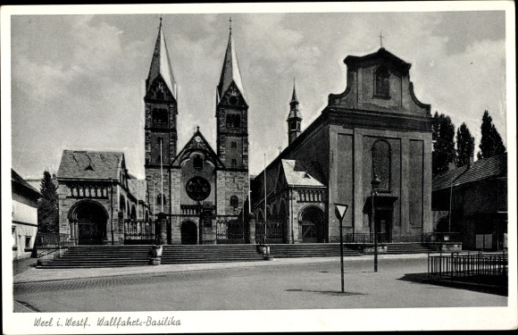 Ak Werl in Westfalen, bedevaartsbasiliek