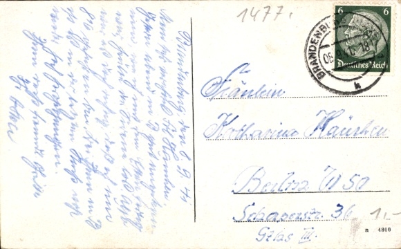 Song Postcard Brandenburg an der Havel, Beetzsee, Fritze Bollmann
