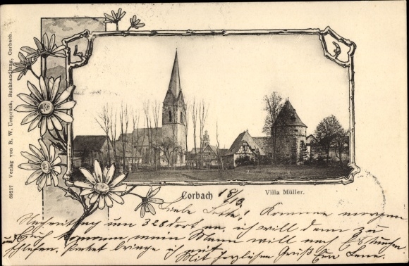 Passepartout PC Corbach Korbach in Hessen, Villa Müller, church