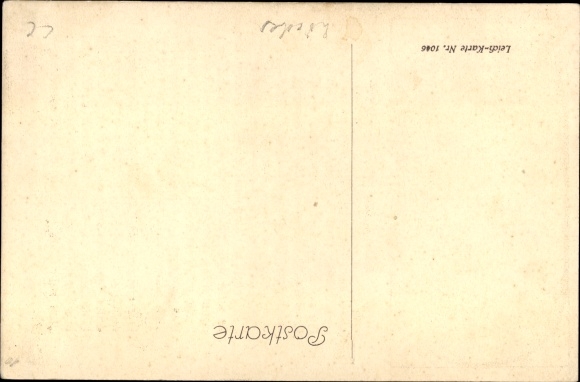 Poem Postcard For Confirmation, Emilie Charlotte Leich, My dear child, now you want to be with the others