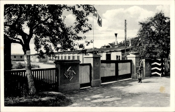 Ak Milkel Radibor Oberlausitz, Reichsarbeitsdienst 12/153 General von Gersdorff