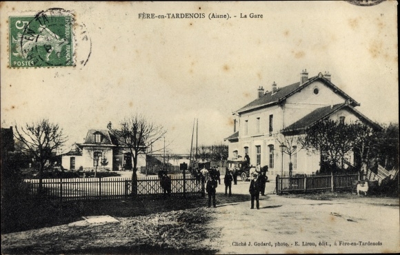 KP Fère en Tardenois Aisne, La Gare, dworzec kolejowy