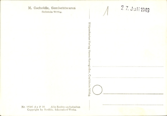 Ak Beilstein in Württemberg, Fliegeraufnahme