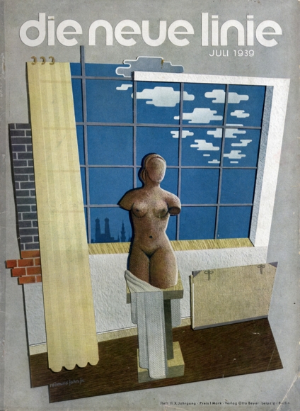 bauhaus the new line. July 1939 cover Raimund Jahn jr.