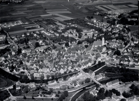 Photo Riedlingen an der Donau Württemberg, aerial photograph