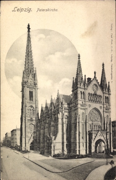Ak Leipzig,  Peterskirche