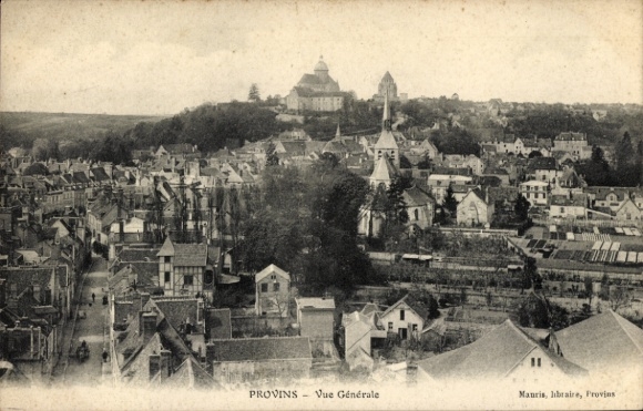 Ak Provins Seine et Marne, Gesamtansicht