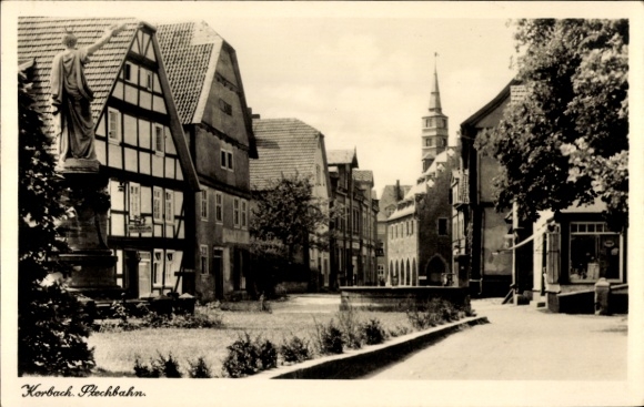 Postcard Korbach in Hessen, Stechbahn