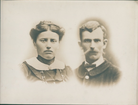 Foto Combalie, Henri, Toulouse, Portrait, Mann und Frau