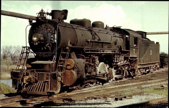 10 old Postcard various locomotives