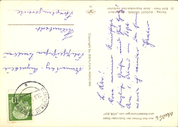 Postcard Mecki the hedgehog, We're coming, Excursion, Mecki with children, Snail
