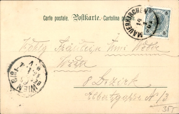 Artysta lito Döcker, E, Para rolników, Ludwig Ganghofer
