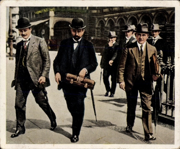 Collector's picture The post-war period, No. 55, July 1922 Hugo Stinnes, Kohlenkönig