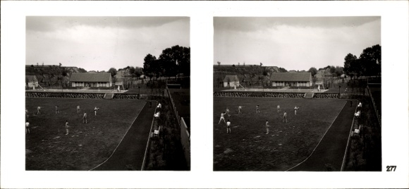 Stereo Raumbild Foto "Die NS-Musterbetriebe 1937-38" Nr. 277, Westfäl. Margarinewerk Doberg Bünde