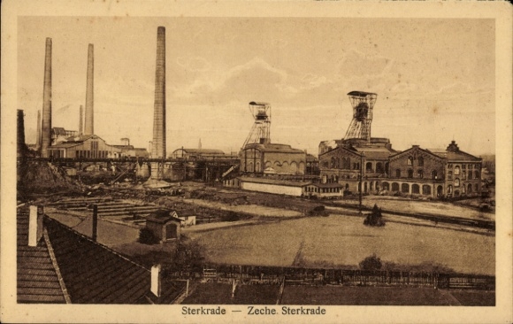 Ak Sterkrade Oberhausen am Rhein, Zeche Sterkrade