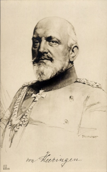 Künstler Ak Rumpf, Generaloberst Josias von Heeringen, Portrait