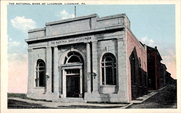 PC Ligonier Pennsylvania USA, National Bank of Ligonier