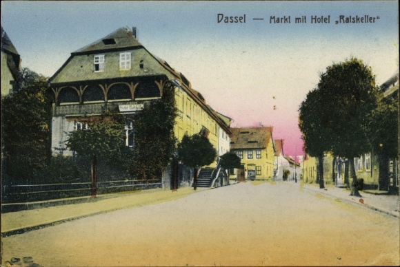 KP Dassel am Solling, rynek, Hotel Ratskeller