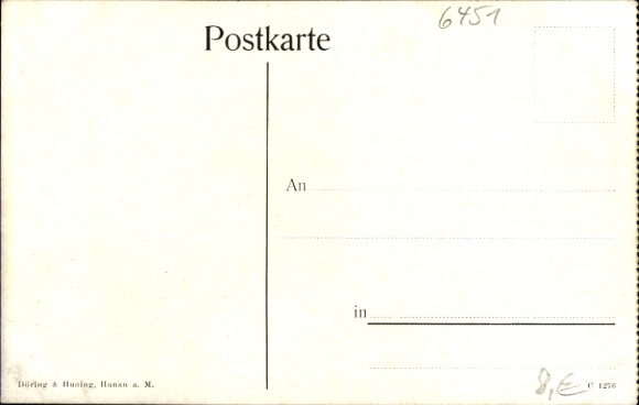 Postcard Ronneburg in Hesse, the castle, coat of arms
