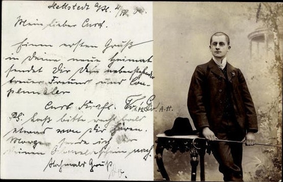 10 old photo PC men, various motifs