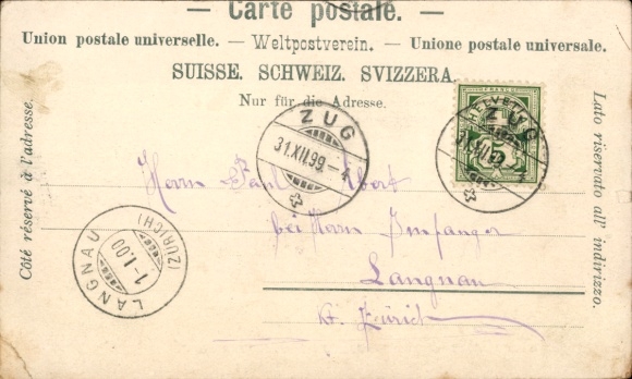KP Zug miasto Szwajcaria, widok ogólny, Alpy, zima