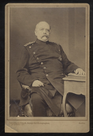 Cabinet Foto Otto von Bismark, erster Reichskanzler des Deutschen Reiches