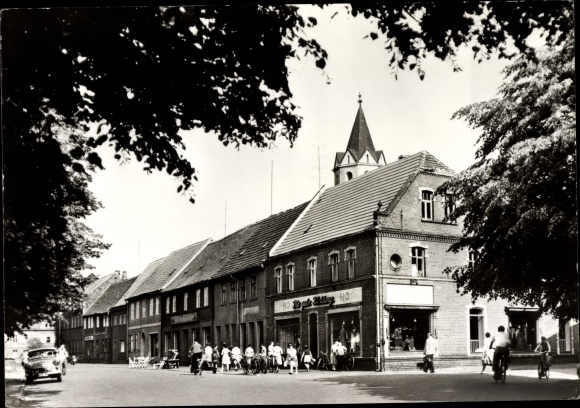 Ak Jessnitz Jessnitz in Anhalt, Karl Liebknecht Strasse