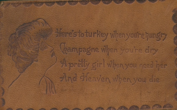 Leder Ak Turkey when you're hungry, champagne when you're dry