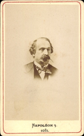 CdV Napoleon III, portrait