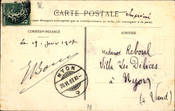 Postcard Jouy and Josas Yvelines, Panorama