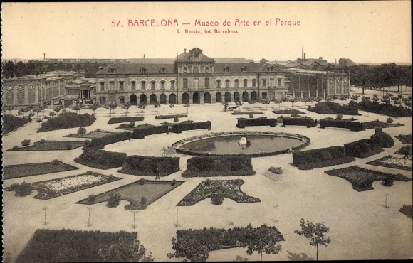 KP Barcelona Catalonia Hiszpania, Museo de Arte en el Parque