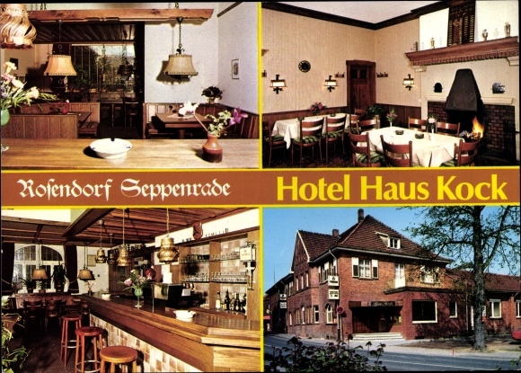 Postcard Seppenrade Lüdinghausen Münsterland, Hotel Haus Kock, Hauptstraße 8