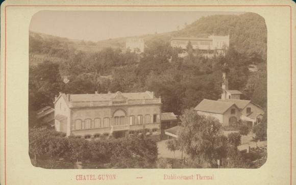 Kabinettfoto Châtel Guyon Puy de Dôme, Spa establishment