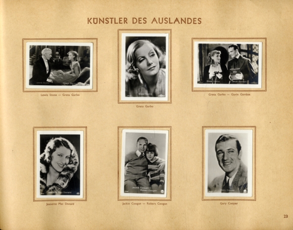 Mercedes film pictures IV From sounding films collector&#39;s picture album Batschari cigarette factory, Baden-Baden