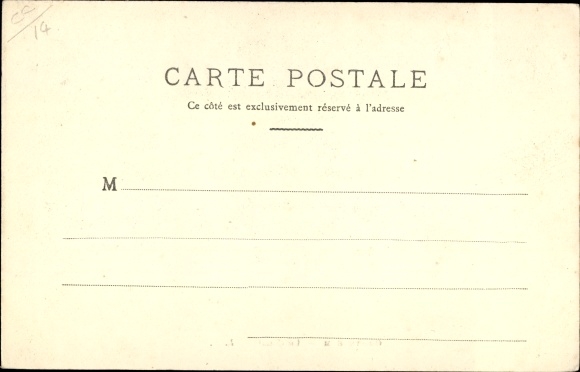 Postcard Ouistreham Calvados, The Canal