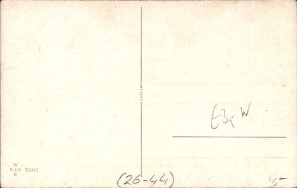 Artist Postcard Wills, John, A dud, man falls while bowling
