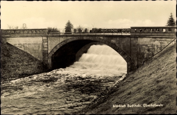 Postcard Märkisch Buchholz, assault brigade