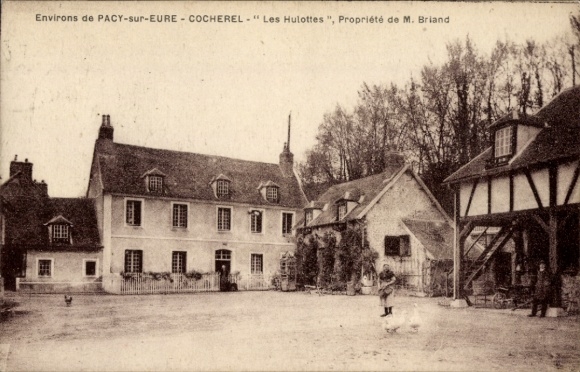 Postcard Cocherel, your Les Hulottes