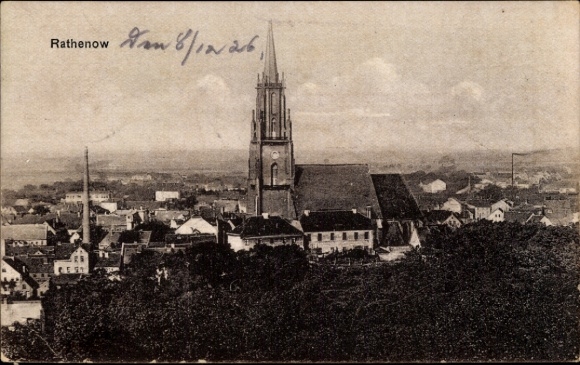 Ak Rathenow in Havelland, Kerk