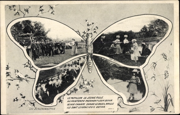 Butterfly KP kobiety wędkarskie, dziewczyny, wiosna