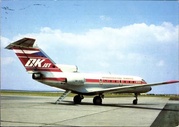 Ak CSA Czechoslovak Airlines, Turbinenluftstrahlverkehrsflugzeug, OK Jet