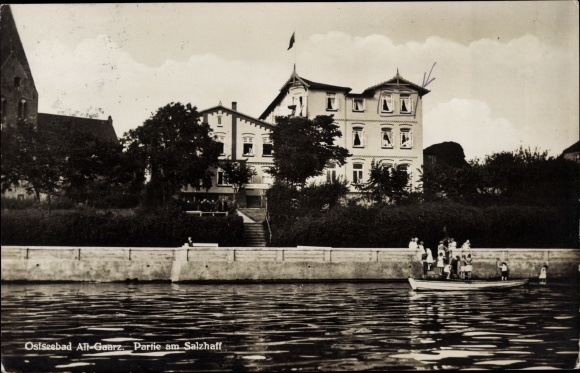 Postcard Ostseebad Alt Gaarz Rerik, Hotel-Pension Salzhaff